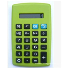 Green Mini Calculator, Lovely Pocket Calculator for Promotional, Office